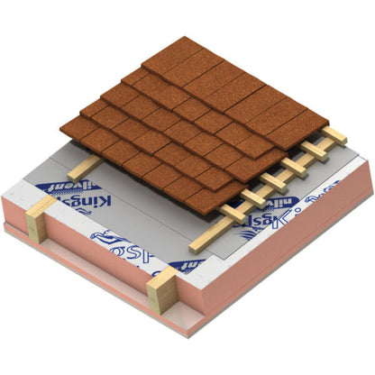 80mm Kingspan Kooltherm K107 Pitched Roof Board 2400mm x 1200mm Pack of 4 (11.52m2)